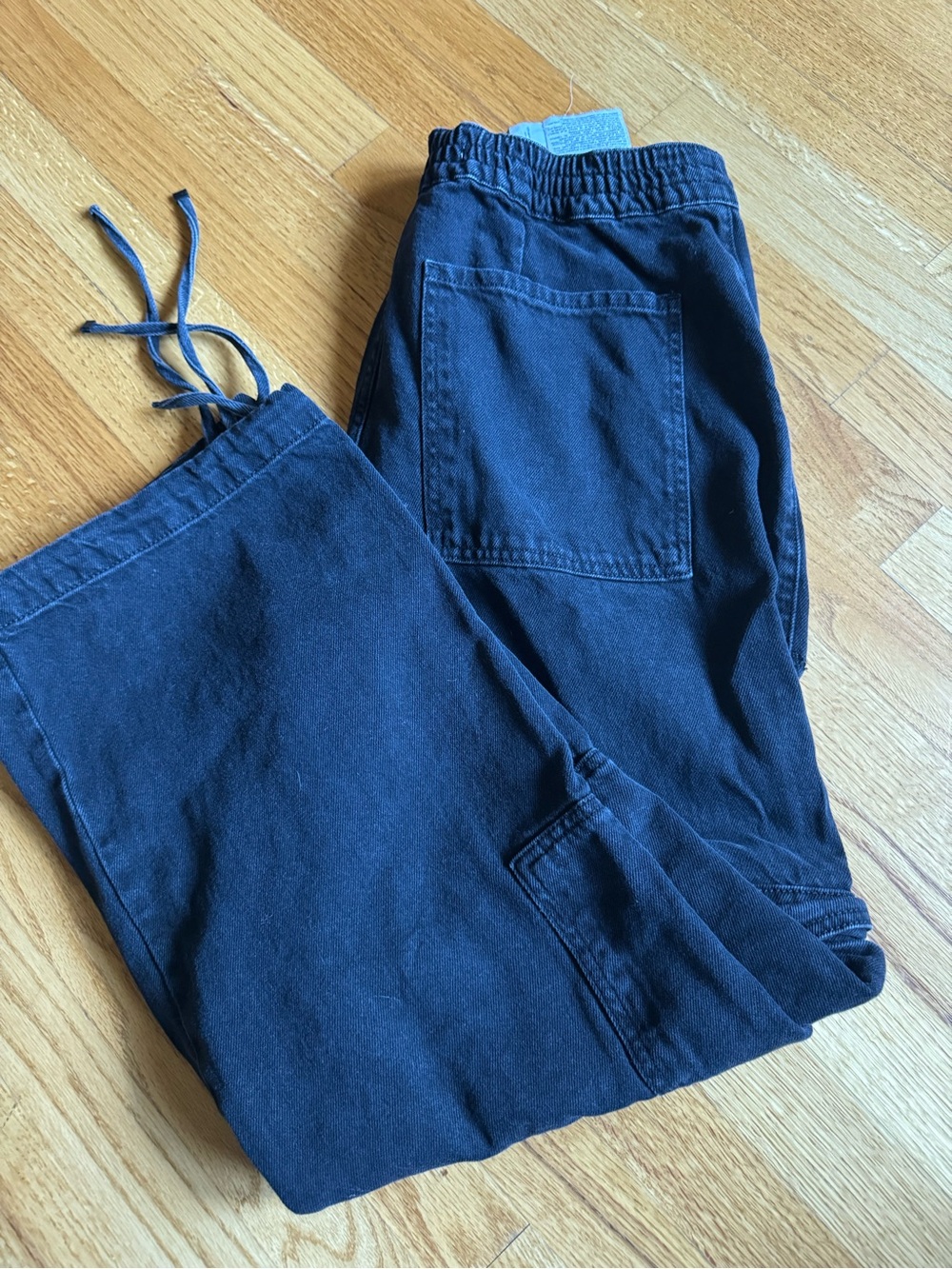 Zara Black Cargo Pants